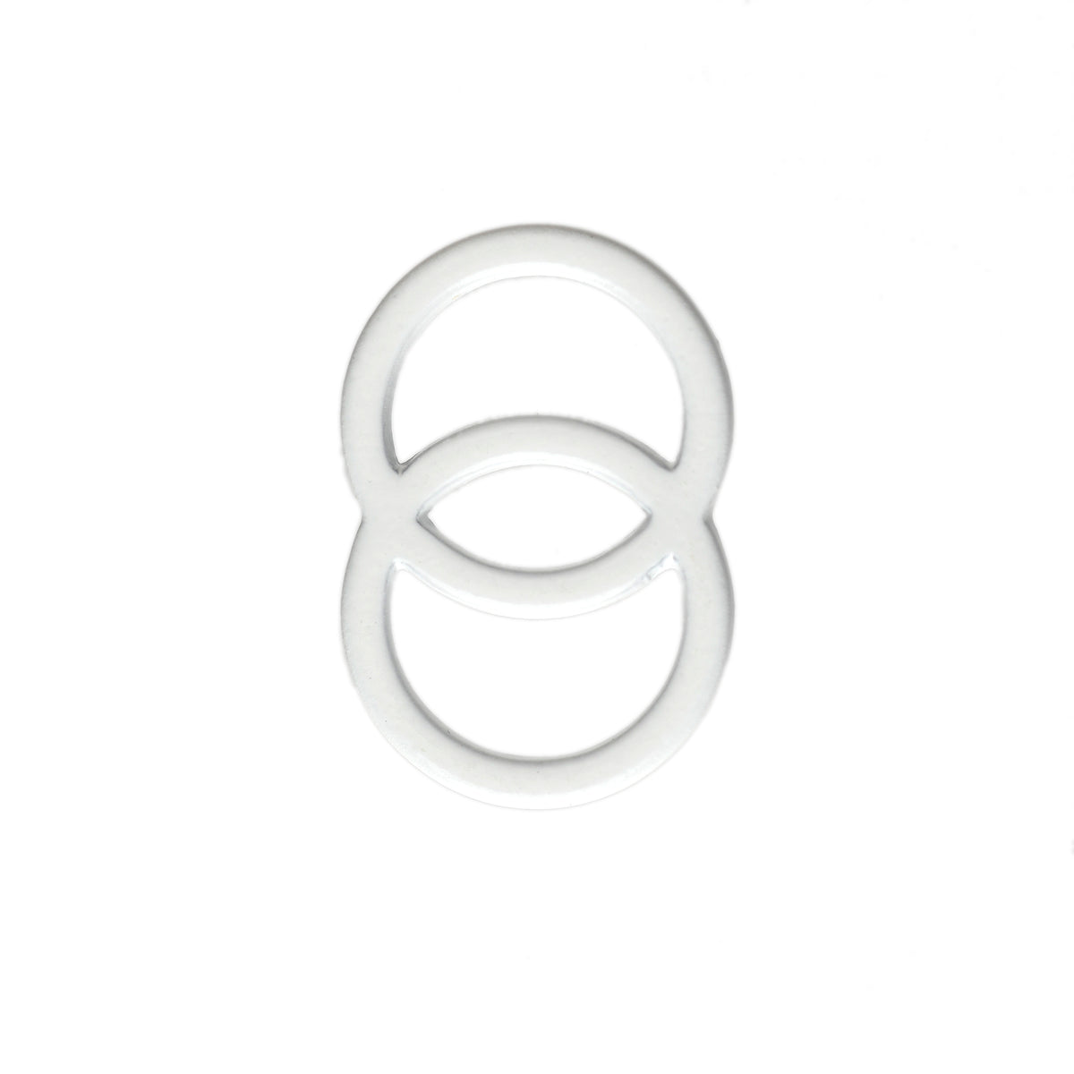 DIE-CAST METAL FIGURE-8 WHITE