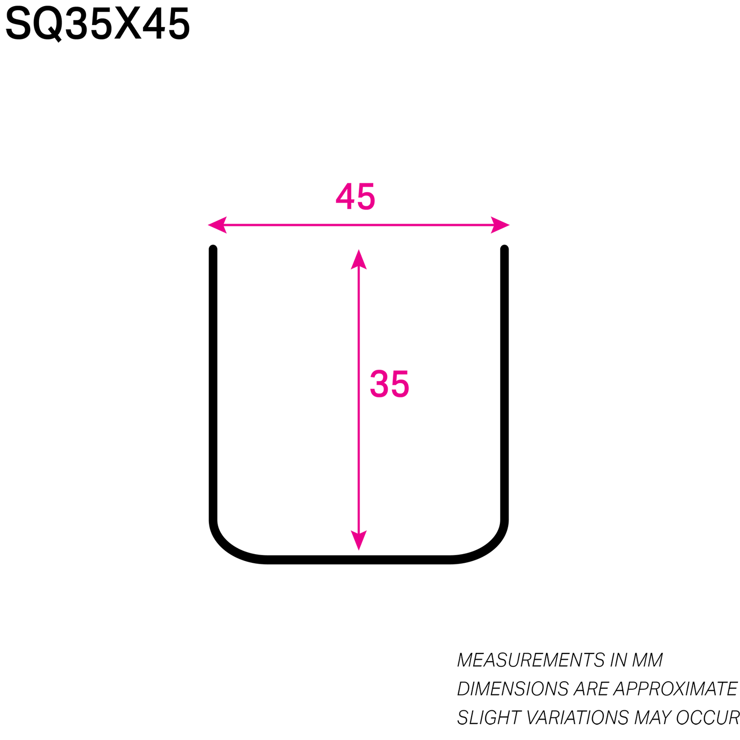 35MM x 45MM NYLON-COATED SQUARE SHAPED WIRE