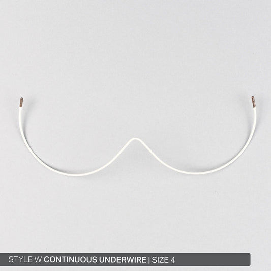 STYLE W CONTINUOUS NYLON-COATED UNDERWIRE