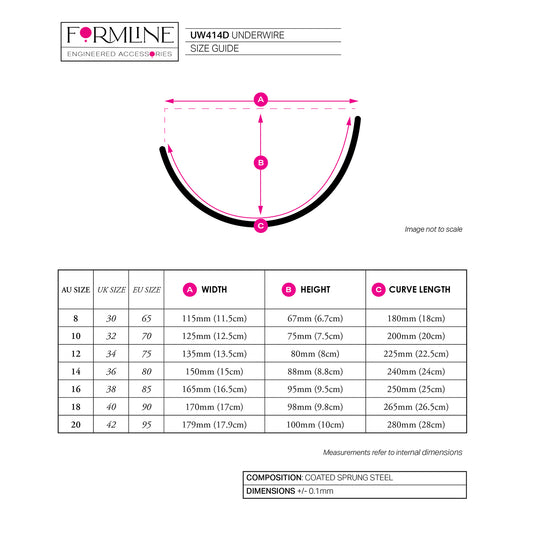 STYLE UW414 COATED UNDERWIRE 'D'