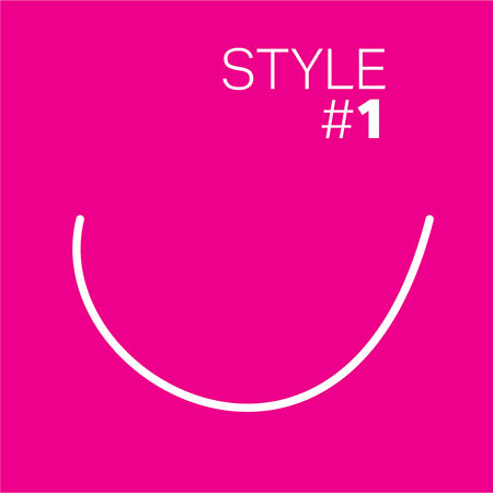 STYLE 1 NYLON-COATED UNDERWIRES
