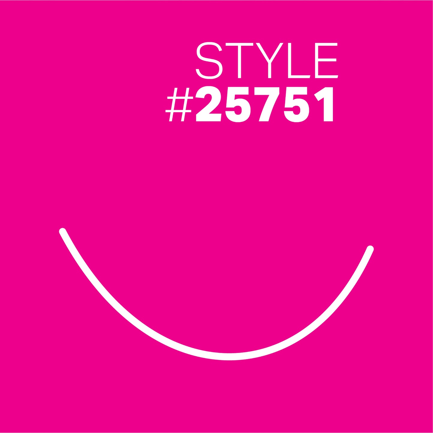 STYLE 25751 NYLON-COATED UNDERWIRES
