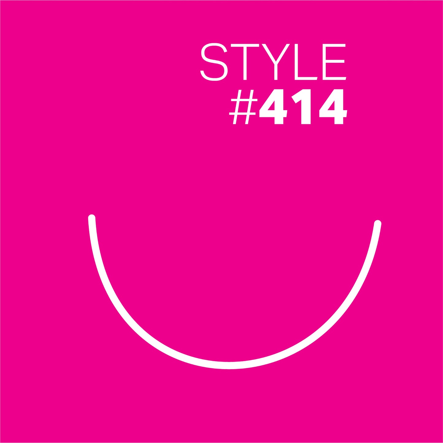 STYLE 414 NYLON-COATED UNDERWIRES