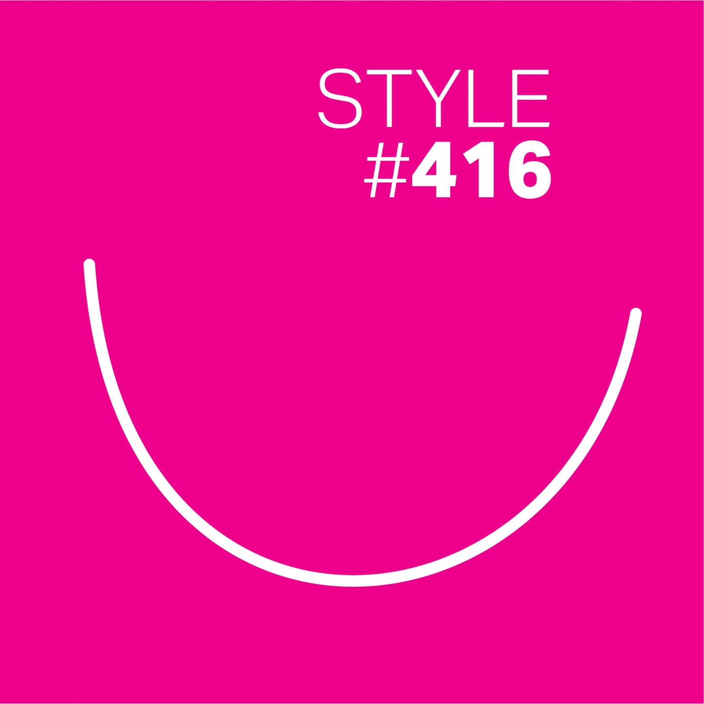 STYLE 416 NYLON-COATED UNDERWIRES