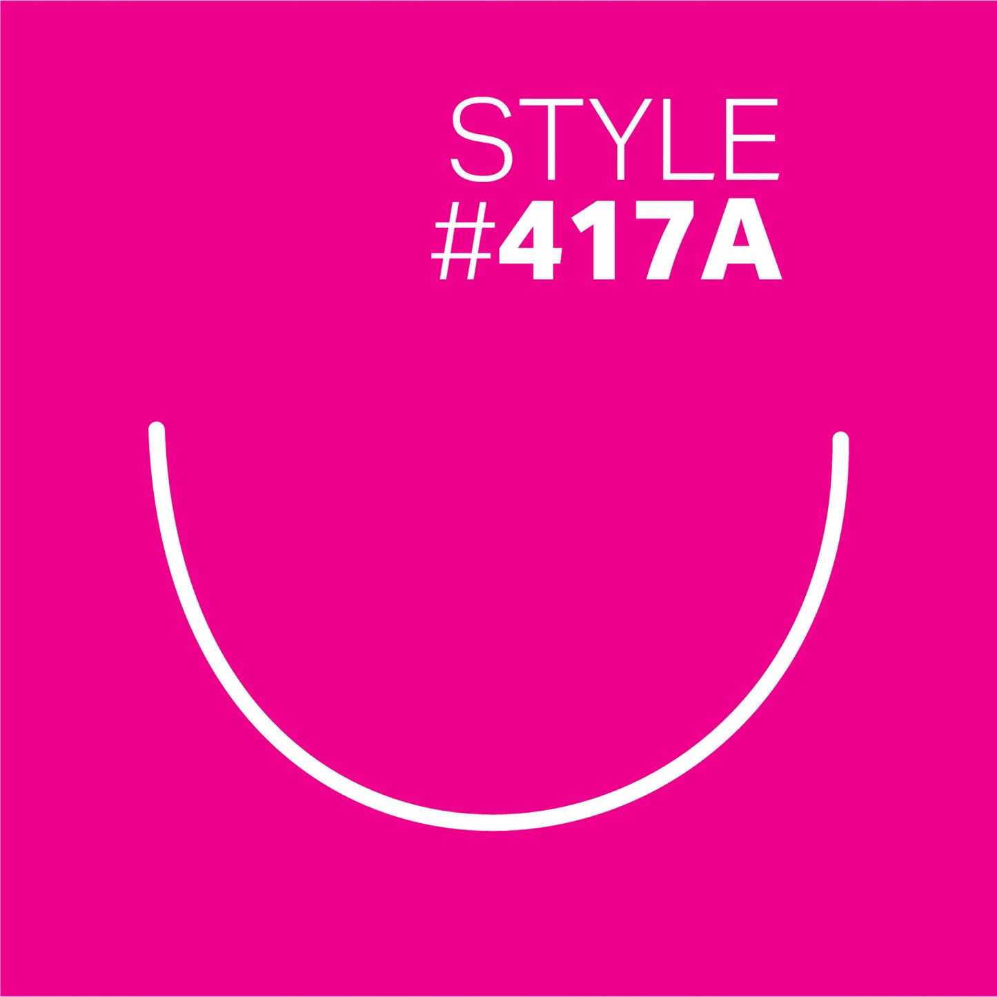 STYLE 417A NYLON-COATED UNDERWIRES