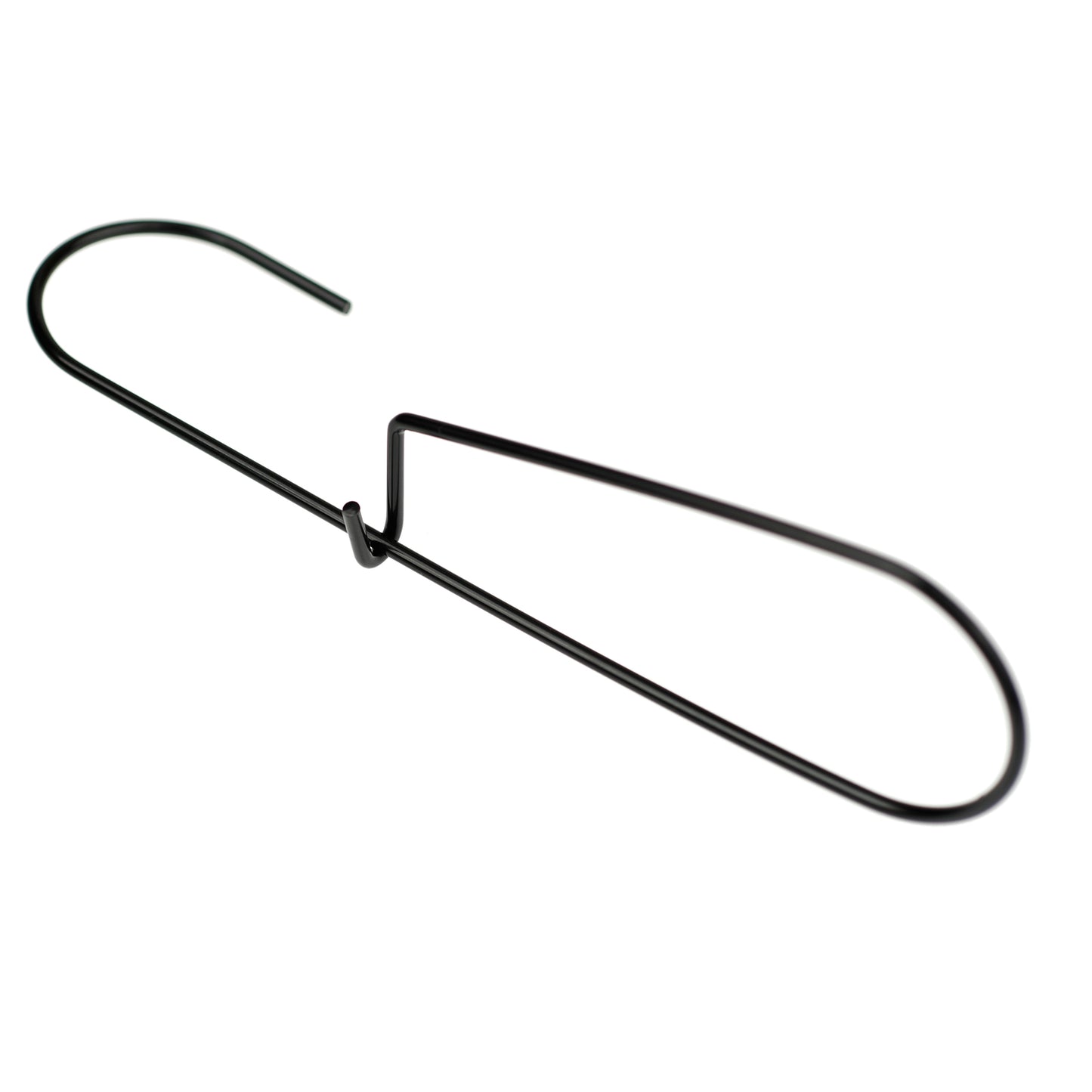 CUSTOM ENGINEERED STEEL PATTERN & UTILITY HOOKS BLACK
