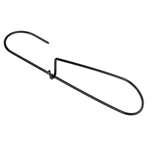 CUSTOM ENGINEERED STEEL PATTERN & UTILITY HOOKS BLACK