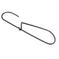CUSTOM ENGINEERED STEEL PATTERN & UTILITY HOOKS BLACK