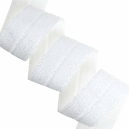 ULTRA-SOFT FORMLINE FOLD-OVER ELASTIC WHITE