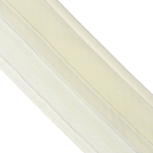 55MM PREMIUM SOFT TROUSER BANDING OFF-WHITE/ LIGHT CREAM