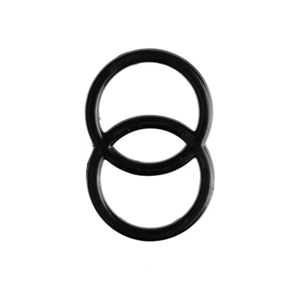 FORMLINE PLASTIC FIGURE-8 FITTING BLACK