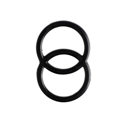 FORMLINE PLASTIC FIGURE-8 FITTING BLACK