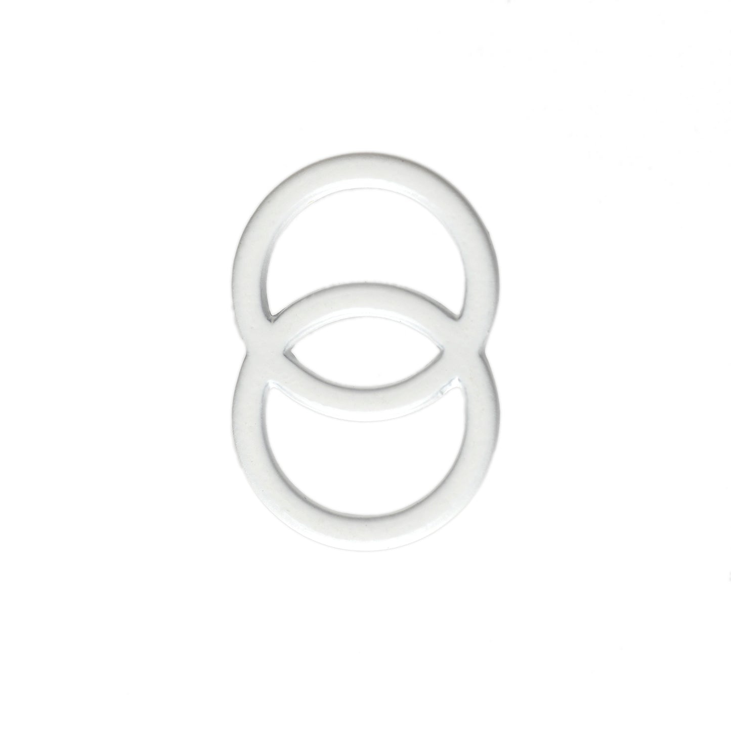 DIE-CAST METAL FIGURE-8 WHITE