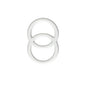 DIE-CAST METAL FIGURE-8 WHITE