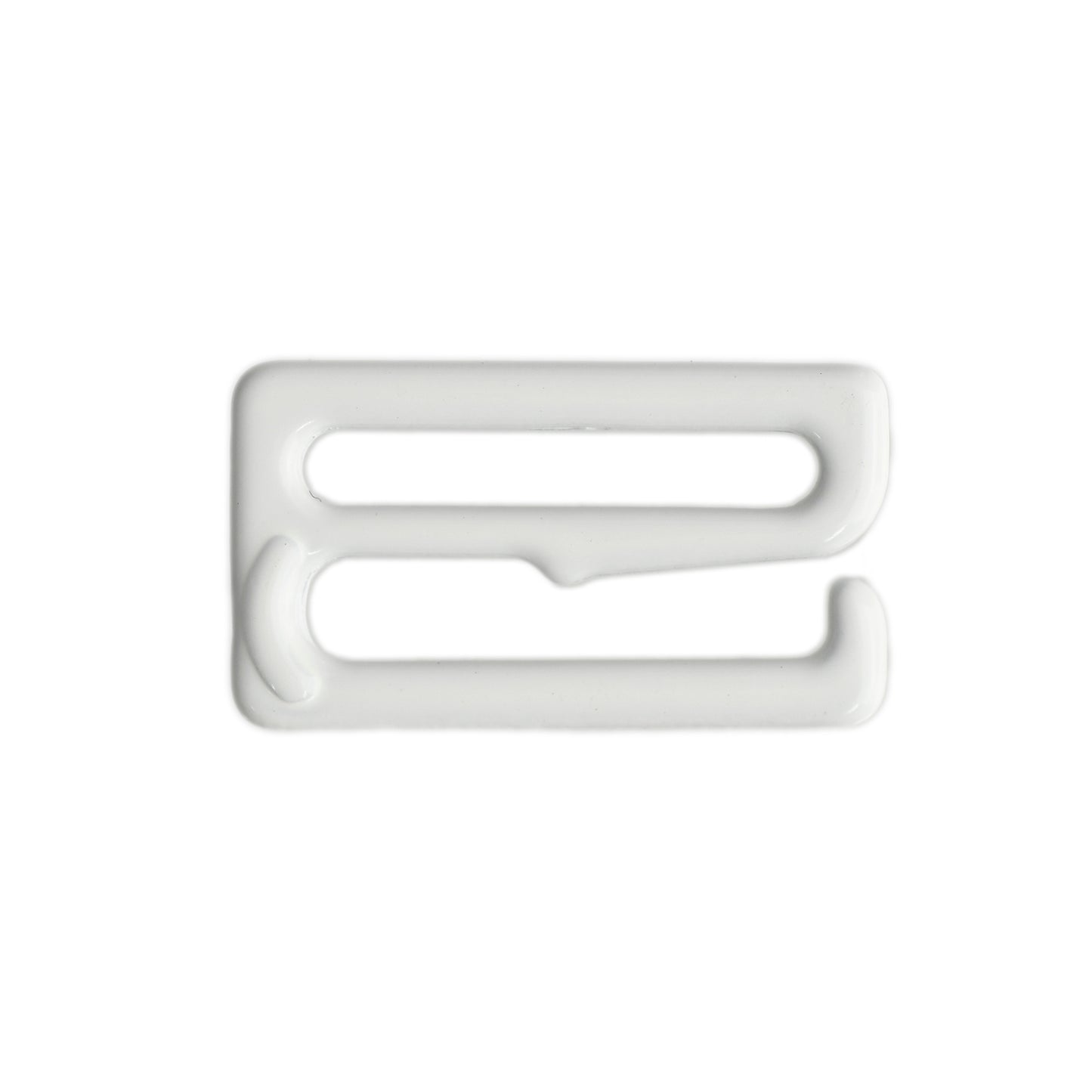 DIE-CAST METAL HOOK WHITE
