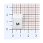 WOVEN SIZE LABEL SIZES XS - XXL BLACK TEXT ON SATIN WHITE PACK 100