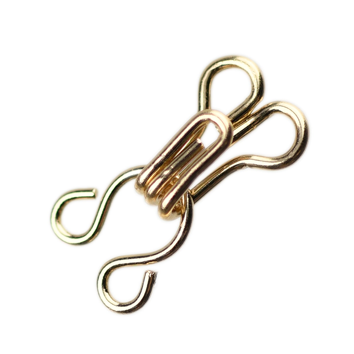 HOOKS & EYES GOLD