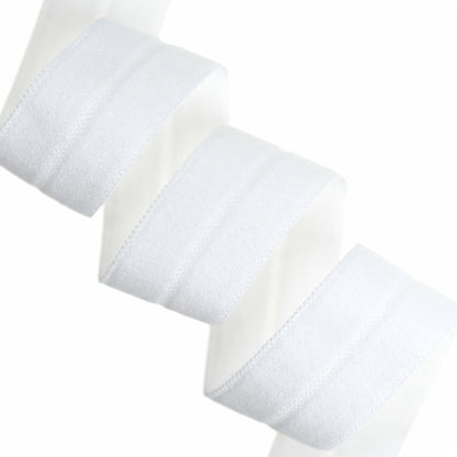 ULTRA-SOFT FORMLINE FOLD-OVER ELASTIC WHITE