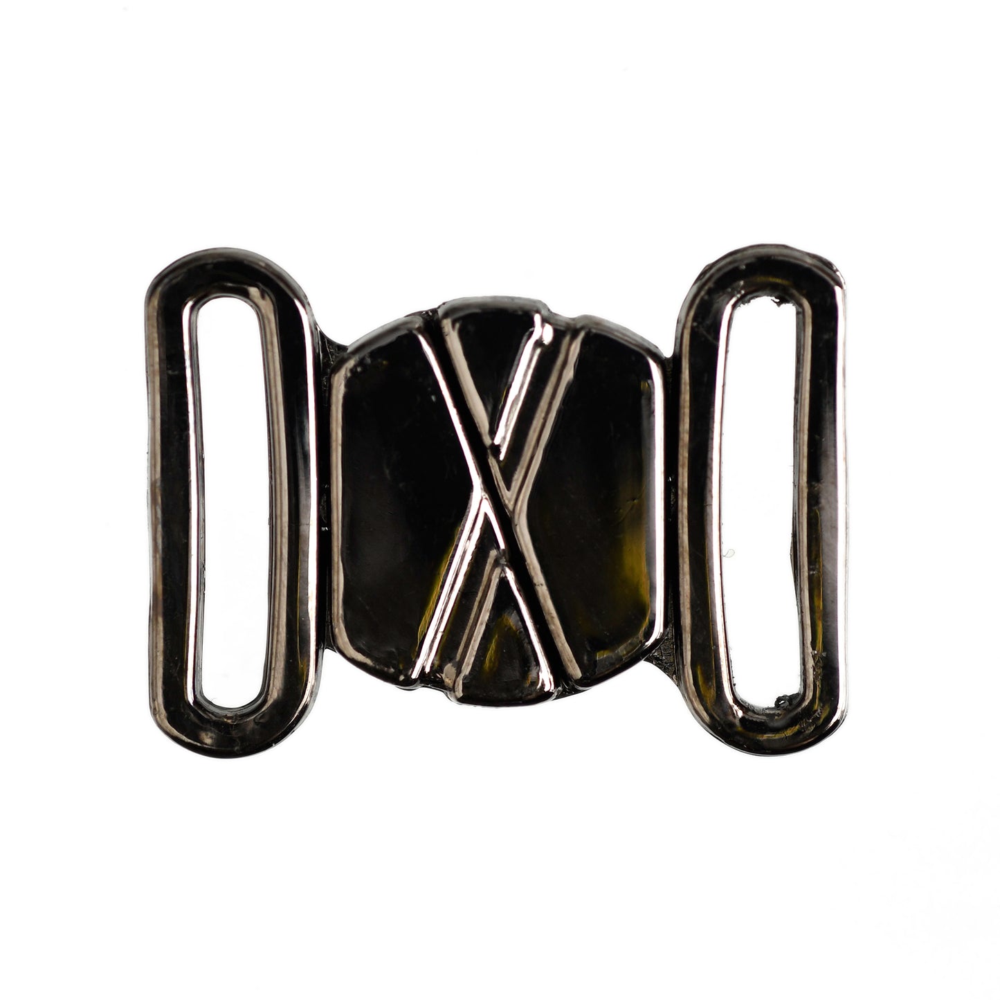 FORMLINE LARGE PLASTIC BUTTERFLY CLASP FOR SWIMWEAR, LINGERIE & TOPS - PEWTER
