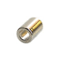 DIE-CAST METAL 12MM CYLINDER CORD-END SILVER