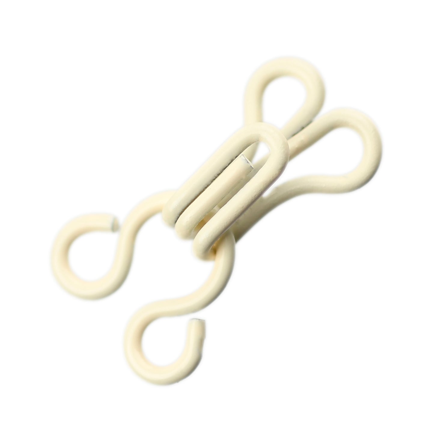 HOOKS & EYES IVORY/ CREAM