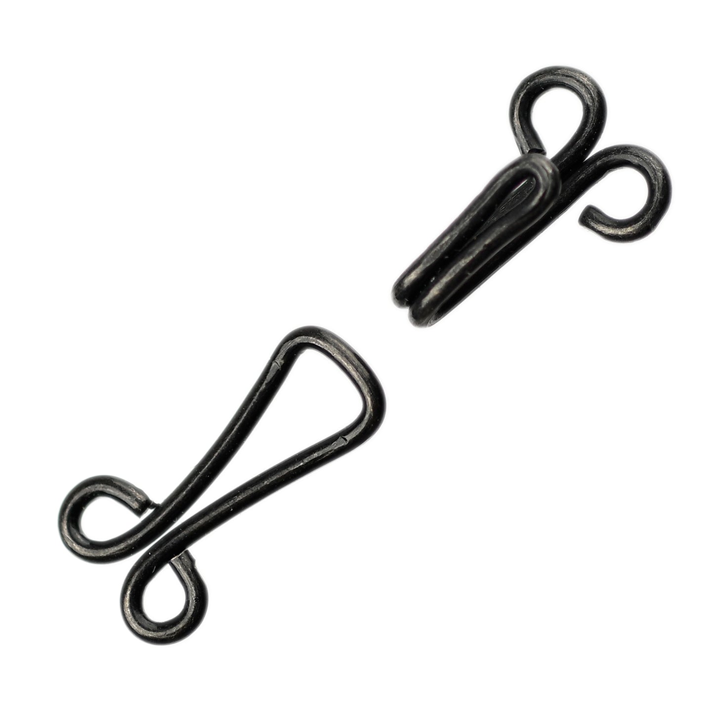 EXTRA-LARGE HOOKS & EYES BLACK