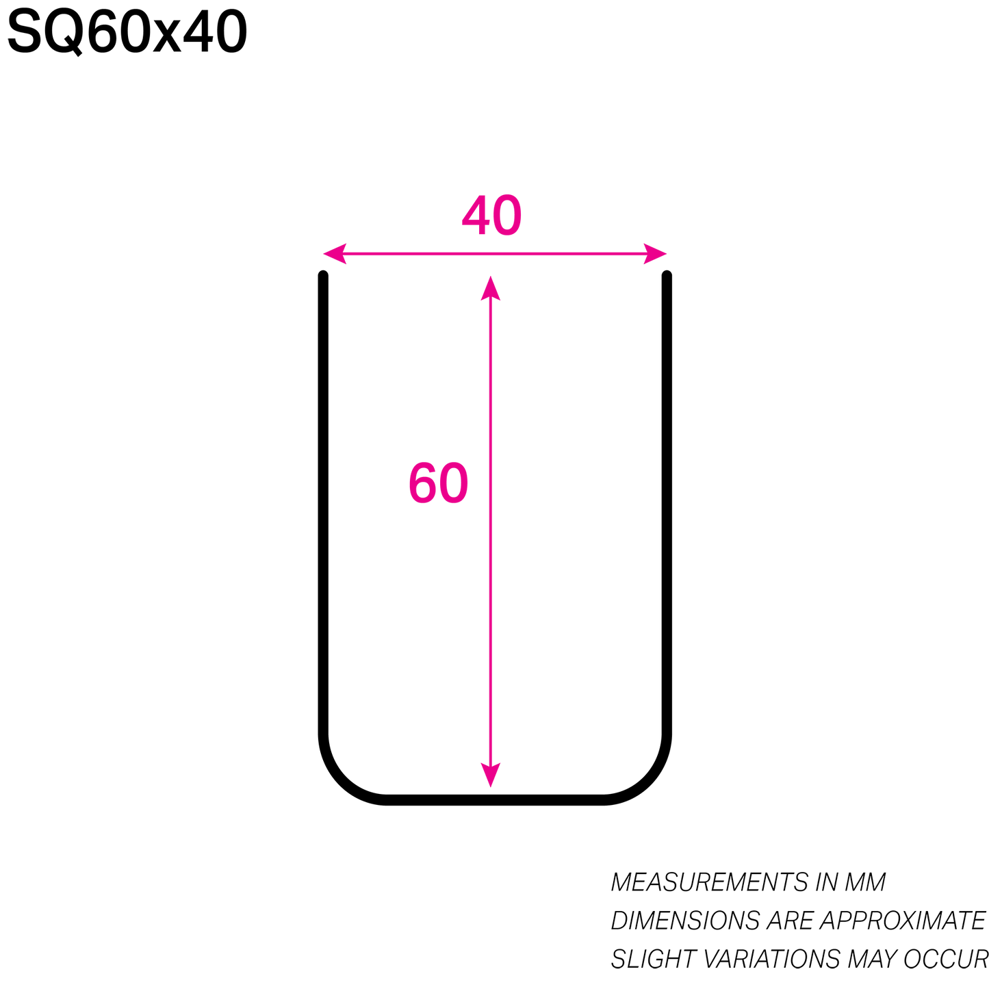 60MM x 40MM NYLON-COATED SQUARE-WIRE