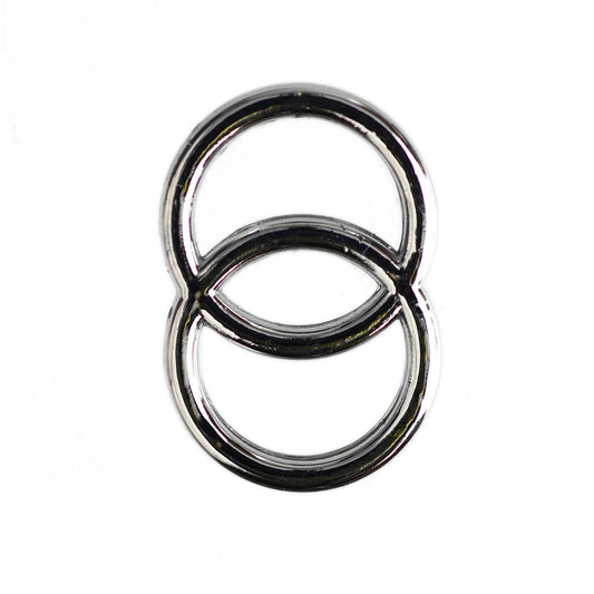 FORMLINE PLASTIC FIGURE-8 FITTING SILVER