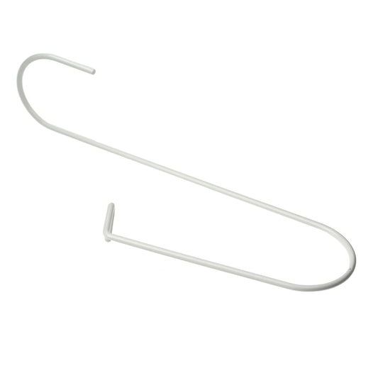 CUSTOM ENGINEERED STEEL PATTERN & UTILITY HOOKS WHITE