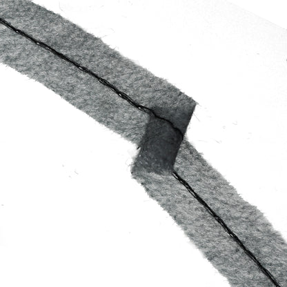 6MM BIAS STITCHED FUSING TAPE CHARCOAL