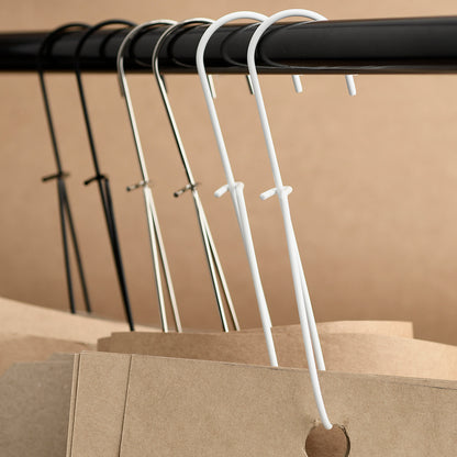 CUSTOM ENGINEERED STEEL PATTERN & UTILITY HOOKS WHITE