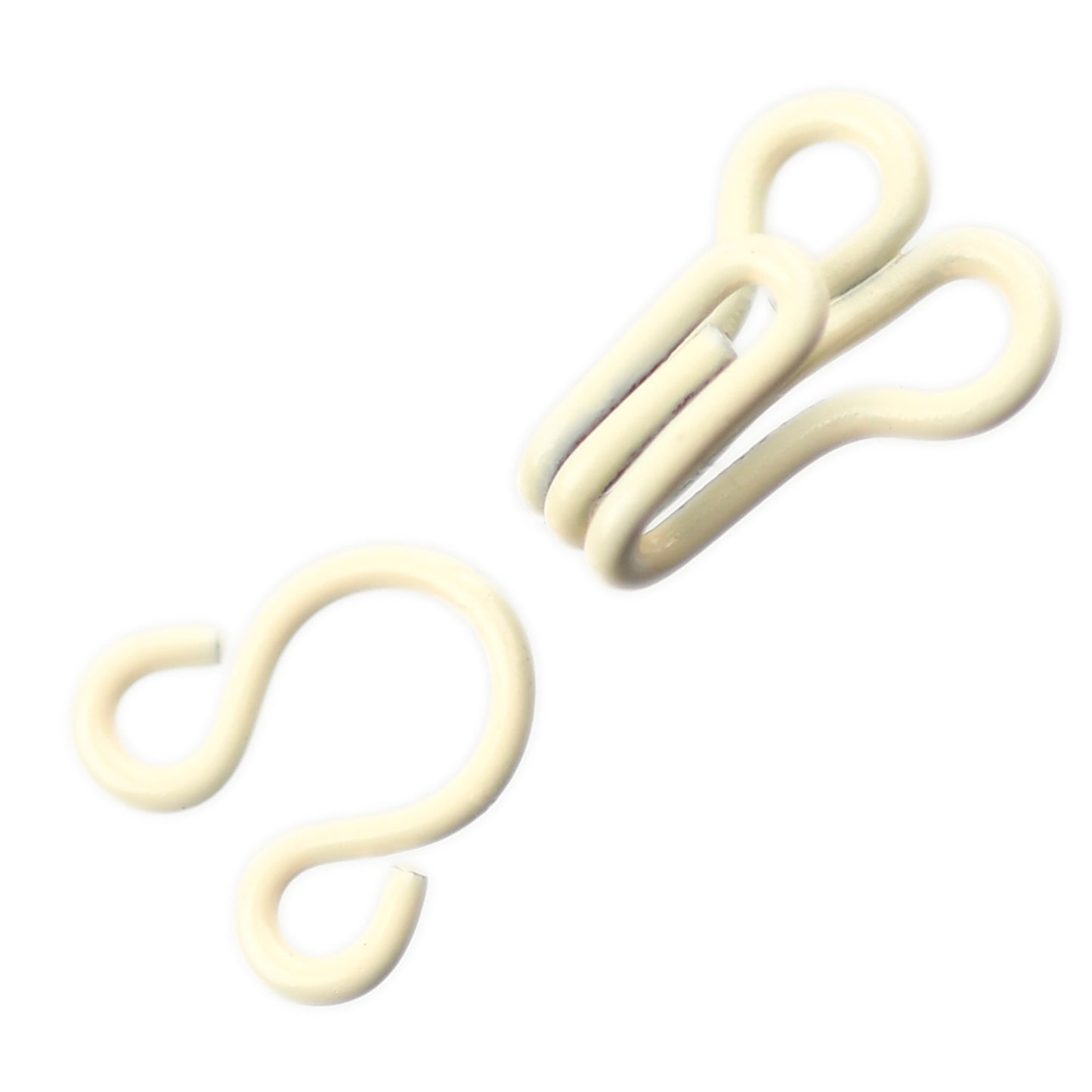 HOOKS & EYES IVORY/ CREAM