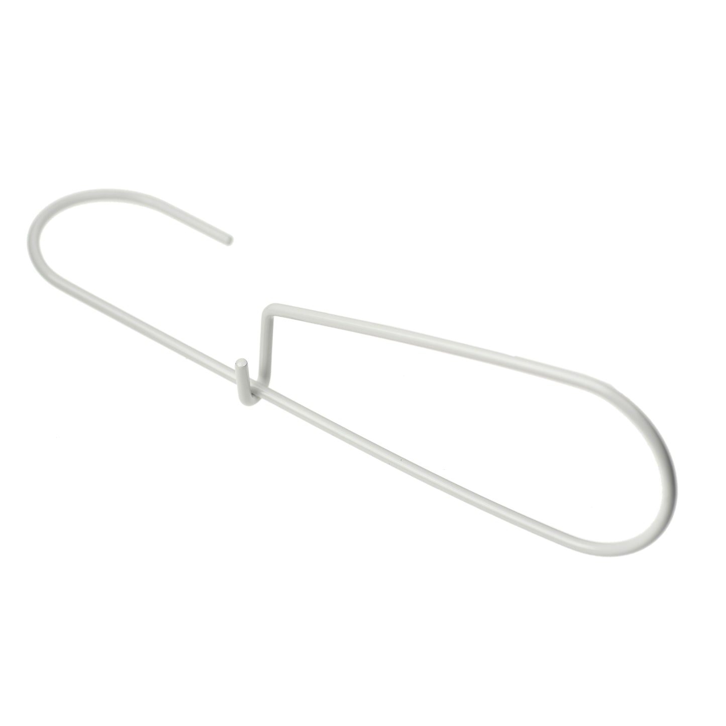 CUSTOM ENGINEERED STEEL PATTERN & UTILITY HOOKS WHITE