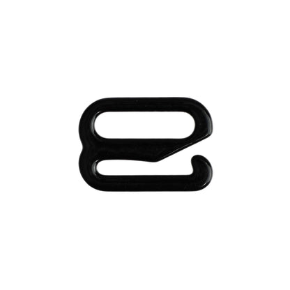 WIDE FORMLINE METAL HOOK BLACK