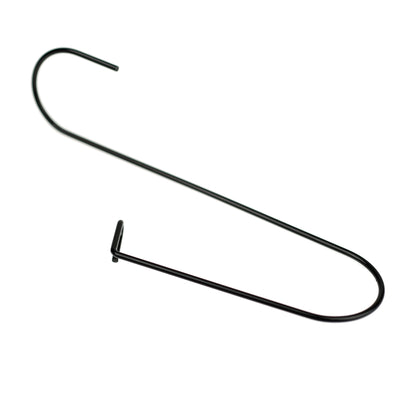 CUSTOM ENGINEERED STEEL PATTERN & UTILITY HOOKS BLACK