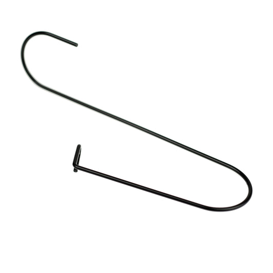 CUSTOM ENGINEERED STEEL PATTERN & UTILITY HOOKS BLACK