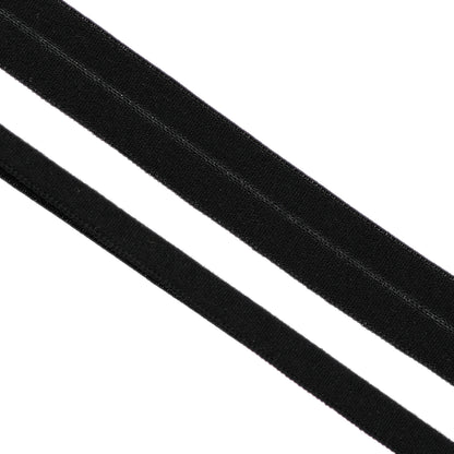 ULTRA-SOFT FORMLINE FOLD-OVER ELASTIC BLACK