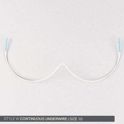 STYLE W CONTINUOUS NYLON-COATED UNDERWIRE