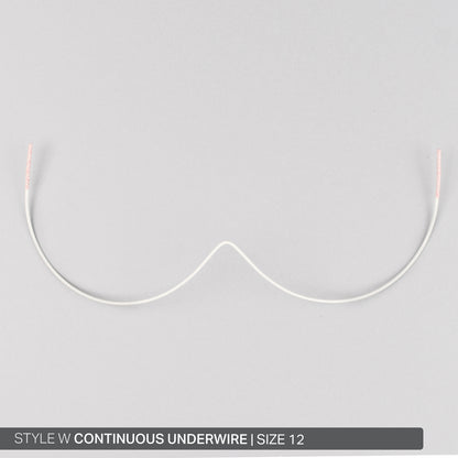 STYLE W CONTINUOUS NYLON-COATED UNDERWIRE