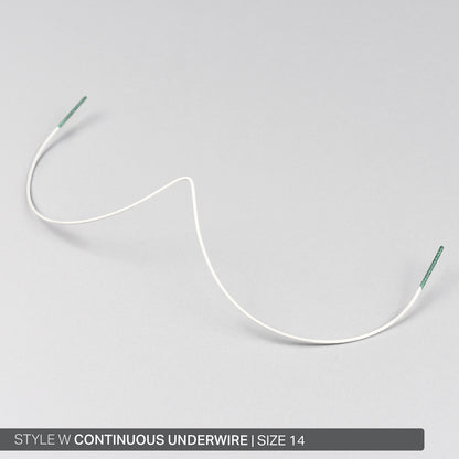 STYLE W CONTINUOUS NYLON-COATED UNDERWIRE