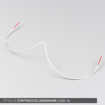 STYLE W CONTINUOUS NYLON-COATED UNDERWIRE