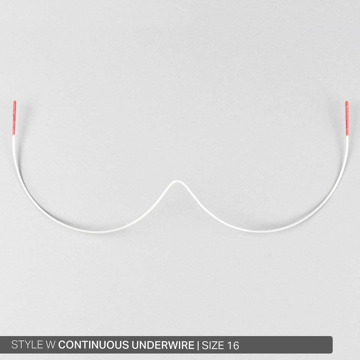 STYLE W CONTINUOUS NYLON-COATED UNDERWIRE