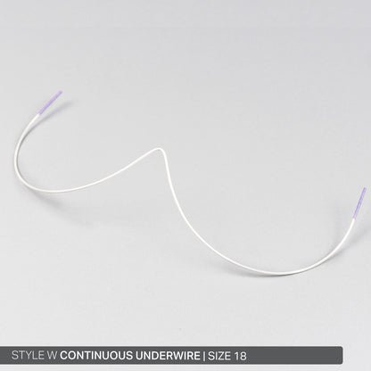 STYLE W CONTINUOUS NYLON-COATED UNDERWIRE