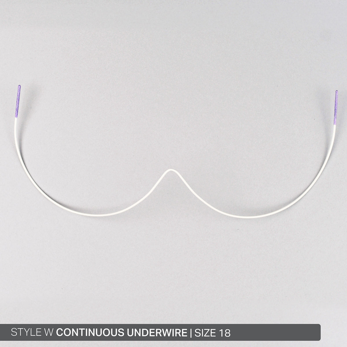 STYLE W CONTINUOUS NYLON-COATED UNDERWIRE