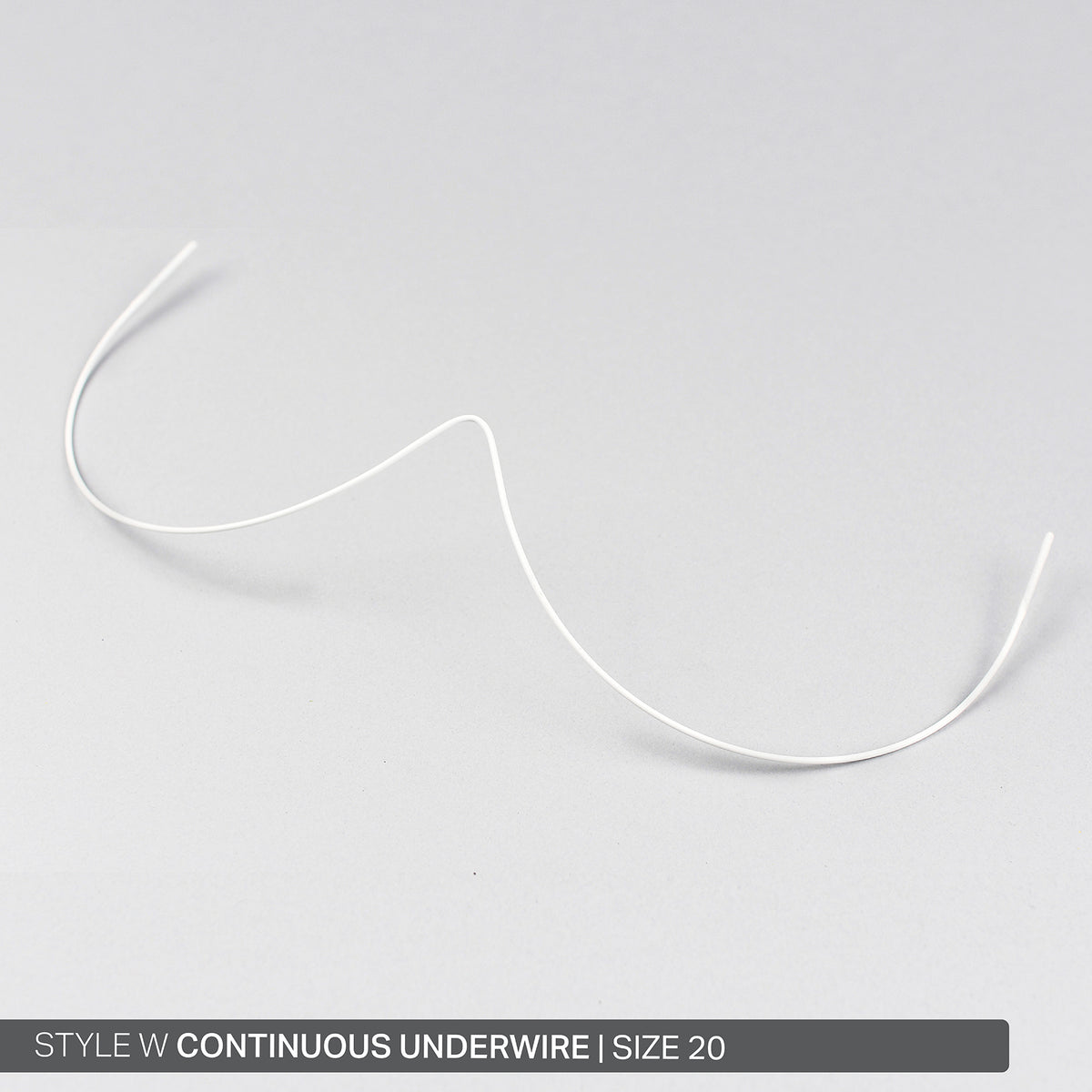 STYLE W CONTINUOUS NYLON-COATED UNDERWIRE