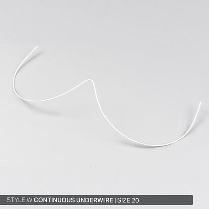 STYLE W CONTINUOUS NYLON-COATED UNDERWIRE