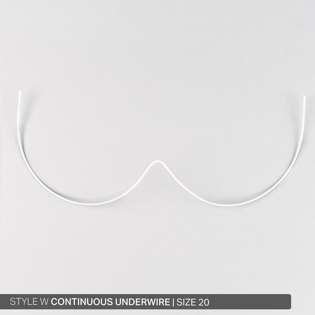 STYLE W CONTINUOUS NYLON-COATED UNDERWIRE