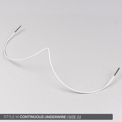 STYLE W CONTINUOUS NYLON-COATED UNDERWIRE