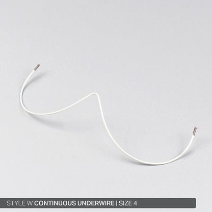 STYLE W CONTINUOUS NYLON-COATED UNDERWIRE