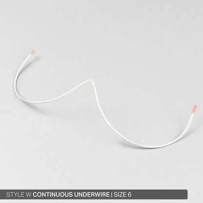 STYLE W CONTINUOUS NYLON-COATED UNDERWIRE